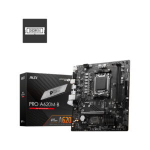 MB MSI PRO A620M-B AM5 2D5 4S3 1M.2 3PCIE HD/D-SUB MATX
