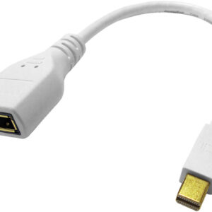 ADATTATORE MINI DP-DP 4K M/F 3840x2160 @30HZ CON CAVO 0,15MT