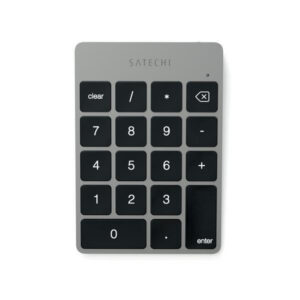 TASTIERINO NUMERICO WIRELESS SPGRAY ALLUMINIUM