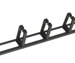 ARMADIO RACK RACCOGLICAVI 19 5 GANCI NERO IN PLASTICA