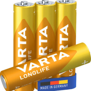 BATTERIA MINISTILO AAA LR03 LONG LIFE 1,5V 4PZ