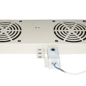 ARMADIO RACK KIT 2 VENTOLE CON DISPLAY PER ARMADI RACK GRIGIO