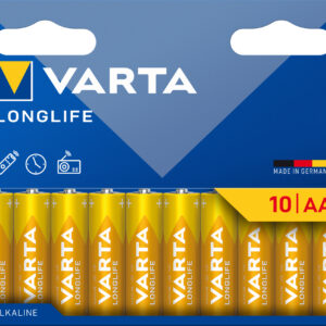 BATTERIA STILO AA LR06 LONG LIFE 1,5V MEGAPACK 10PZ