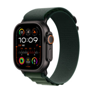 WATCH 49MM ULTRA 2 CELLULAR TITANIU M NERO/VERDE SC.ALPINE LOOP MEDIUM