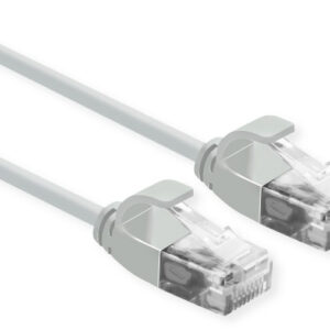 CAVO RETE UTP CAT.6A 1MT SLIM LSOH GRIGIO NO SCHERMATO PER DATA CENTER