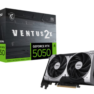 VGA MSI RTX 5050 8GB VENTUS 2X OC 8GB GDDR6 HDMI/3DP
