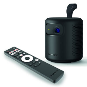 PROIETTORE THOMSON PORTATILE SMART BATETRUA  LED 350NIT OTTICA CORTA