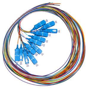 PIGTAIL FIBRA OTTICA SC 2MT SIMPLEX SINGLEMODE CONFEZIONE 12PZ COLORATI