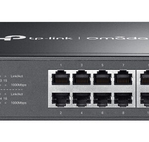 SWITCH 16P GIGABIT ETHERNET VLAN QOS SMART MANAGED ADVANCE CLOUD