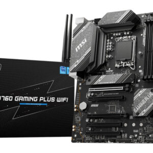MB MSI B760 GAMING PLUS WIFI 1700 4D5 2M.2 4S3 U3.2 GBL H/D ATX DDR5