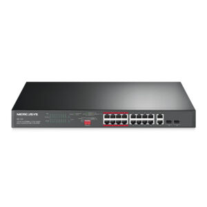 SWITCH DESKTOP MS106P POE RACK 2GBI 2P GIGABIT RJ45 16 POE